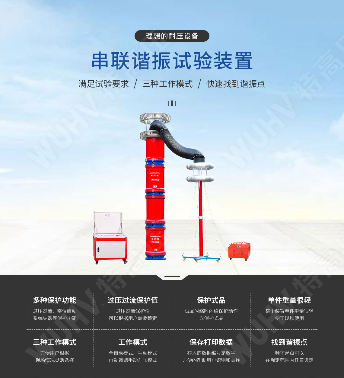 HTXZ 串聯諧振裝置總體介紹(圖1) HTXZ 串聯諧振裝置總體介紹(圖1)