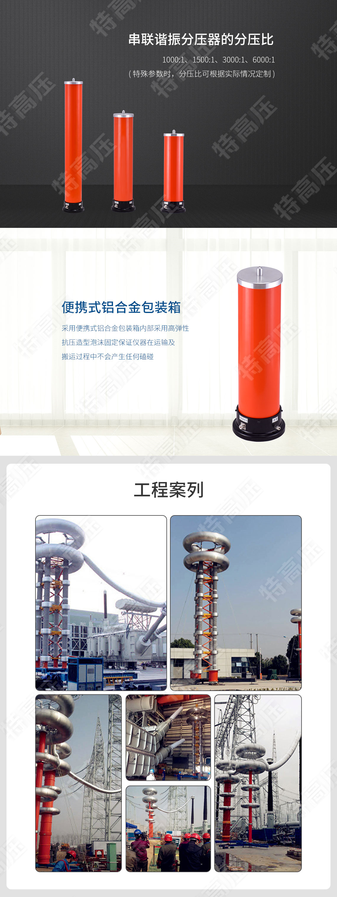 串聯諧振分壓器(圖5) 分壓器