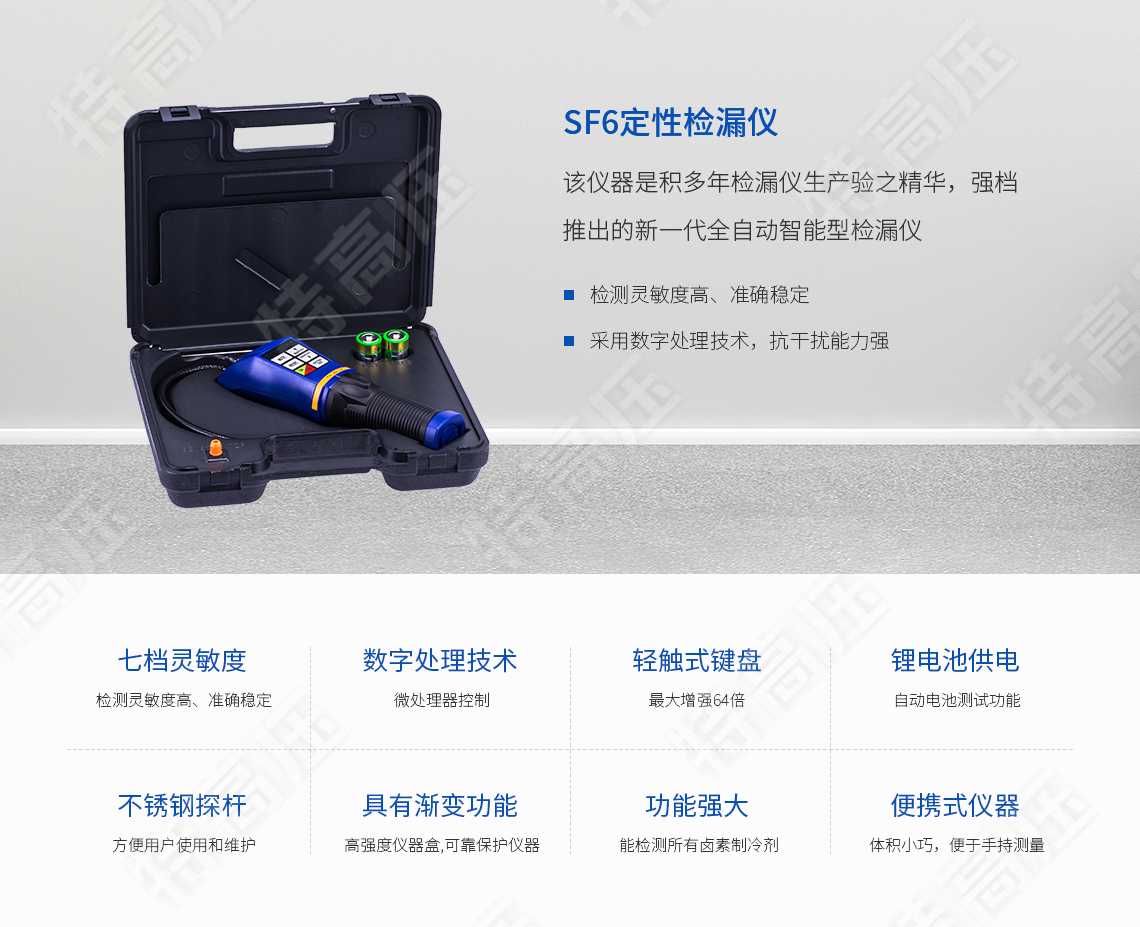 XP-1A SF6定性檢漏儀(圖1) sf6氣體定性檢漏儀